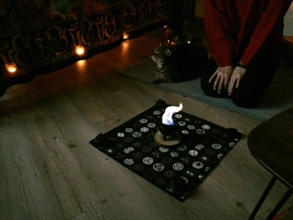 轉化與調和能量的平衡．草藥火盆工作坊