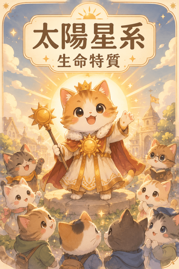 太陽星在命宮的生命特質:強勢、主導、光明、陽性力量