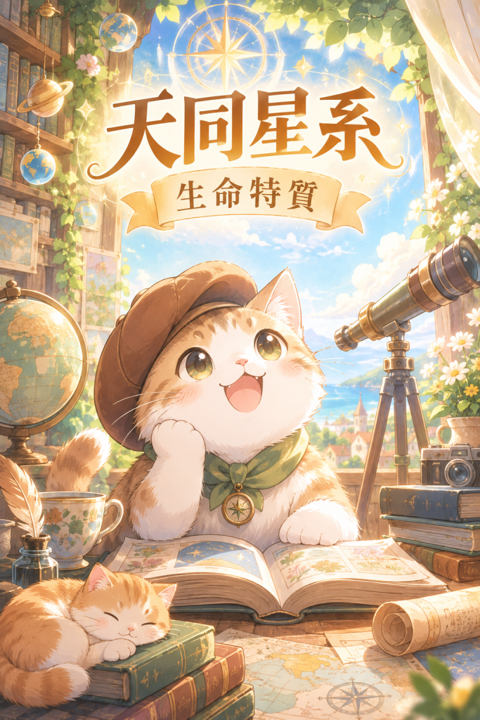 天同星在命宮的生命特質:隨和、好奇、博學、赤子之心
